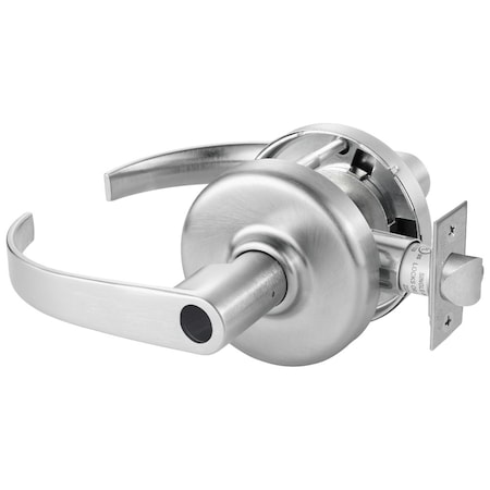 Corbin Russwin Grade 1 Entrance/Office Cylindrical Lock, Princeton Lever, Conventional Less Cylinder, Satin Chrome CL3551 PZD 626 LC